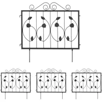 Relaxdays 10041703 Gartenzaun