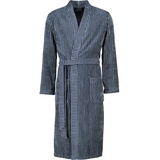 CAWÖ Bademäntel Herren Kimono Streifen 4854 blau-field - 14 S