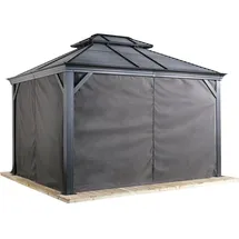 Sojag Seitenwand für Pavillon 10x14 2,99 x 4,25 m Grau