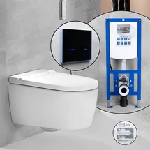 Geberit AquaClean Sela mit WC-Sitz Weiß matt