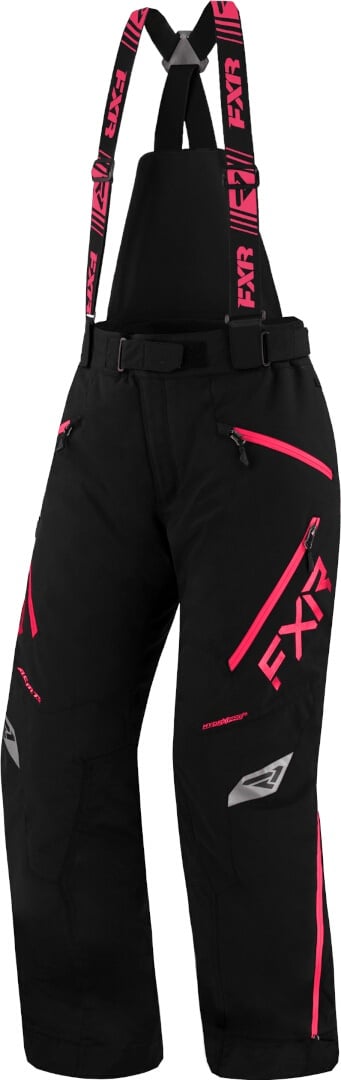 FXR Edge Dames Sneeuwscooter Koersbroek, zwart-pink, XS 28 Voorvrouw