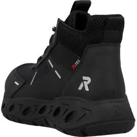 Rieker Damen M6500 Sneaker High, Schwarz, 37