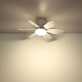 GLOBO Delores 51 cm Deckenventilator Weiß