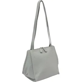 Voi Jeans Frederike Schultertasche Leder Grau/Silver