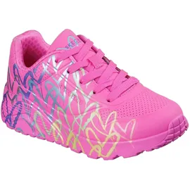 SKECHERS Uno Lite Kinder Metallic Joy pink 35