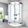 AcquaVapore Komplettdusche Duschkabine Fertigdusche Dusche D58-20t0-ec 100x100 cm, Mit 2k Scheiben Versiegelung