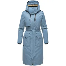 Navahoo Wintermantel hellblau M