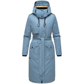 Navahoo Wintermantel hellblau M