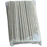 Strohhalme aus Zuckerrohr – 4.000 Stück in der Größe 10 x 210 mm | Biologisch abbaubare Trinkhalme | Alternative zu Papier-, Plastik- & Glasstrohhalmen