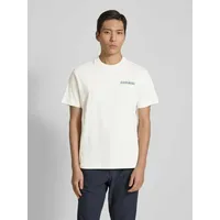 Napapijri Sovana Kurzarm-t-shirt - White Heron - 2XL