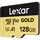 Lexar Gold MicroSDXC, UHS-II, U3, V60 Professional Speicherkarte 128 GB