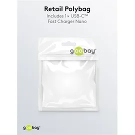 goobay 59715 Ladegerät für Mobilgeräte schwarz