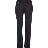 URBAN CLASSICS Damen TB5478-Ladies Low Waist Straight Denim Pants Hose, Black Washed, 29