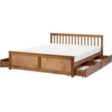 Beliani Olendon 180 x 200 cm Braun