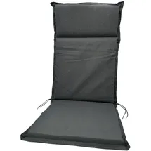 Buri Hochlehner Auflage 120 x 47 x 4,5 cm grau gepunktet 1 St.