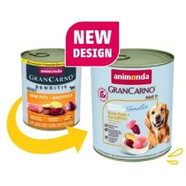 Animonda GranCarno Sensitiv Pute & Kartoffel 24 x 400 g