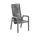 SonnenPartner FUNCTION Relax-Dining-Sessel Gartenstuhl 80 x 120 x 125 cm grau