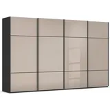 Rauch Schwebetürenschrank SCALE-TRIO 360 x 223 x 68 cm Beige/Schwarz