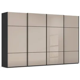 Rauch Schwebetürenschrank SCALE-TRIO 360 x 223 x 68 cm Beige/Schwarz