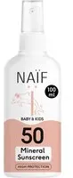 Naïf Baby & Kids Mineral Sunscreen SPF50 Spray 100 ml