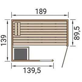 Weka Valida Eck 1 inkl. 7,5 kW Bio-Kombiofen + ext. Steuerung