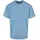 URBAN CLASSICS Heavy Oversized Garment Dye Kurzarm-T-Shirt Horizon Blue L Regular