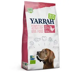 Yarrah Hund Trockenfutter Erwachsene empfindlich - Huhn & Reis bio 2kg