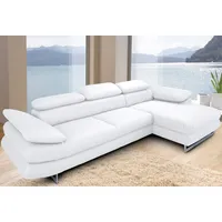 INOSIGN »Solution L-Form« mit Arm- & Kopfteilverstellung, wahlweise mit Bettfunktion