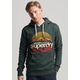 Superdry Kapuzensweatshirt »CL GREAT OUTDOORS GRAPHIC HOOD«, Gr. XXL, Campus Green Grit, , 33052614-XXL
