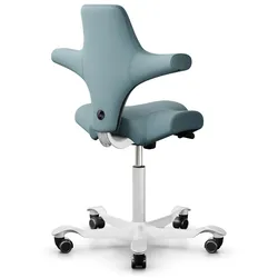 HAG CAPISCO 8106 | Wollstoff Select hellblau | Gestell weiß
