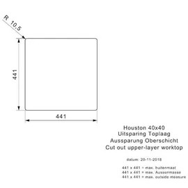 Reginox Houston Küchenspüle, R32848,