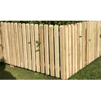 Zaunlatte Robinie 2,8 x 6,5 x 100 cm - Zaunbretter ais Robinie, naturbelassen – Holzlatte für individuelle Gartenzäune im Garten