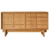 Tikamoon Sideboard Miu 135 cm Beige