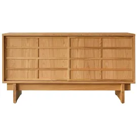 Tikamoon Sideboard Miu 135 cm Beige