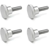 Ganter Normelemente Hohe Rändelschrauben DIN 464 M3 16 mm 4 Stück