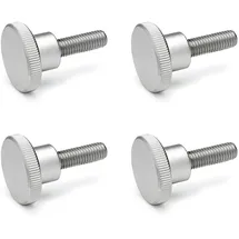 Ganter Normelemente Hohe Rändelschrauben DIN 464 M3 16 mm 4 Stück