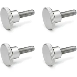 Ganter Normelemente Hohe Rändelschrauben DIN 464 M3 16 mm 4 Stück