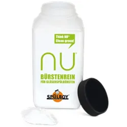 SPÜLBOY® Reinigungsset für NU®: 4 Monate tägliche Nutzung. Enthält Gläserspültabletten, Bürstenreiniger und Bürstenkopf.