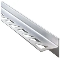 Dalsys Gefällekeil Dusche, Gefälleprofil 200cm, Höhe 12,5mm, Rechts Silber