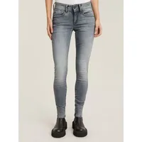G-Star Lynn Mid Waist Skinny Jeans Faded Industrial Grey 32 32