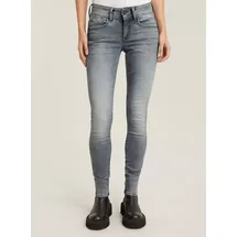 G-Star Lynn Mid Waist Skinny Jeans Faded Industrial Grey 32 32