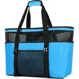 luxuskollektion Strandtasche XXL Damen Wasserdicht Leicht Mesh