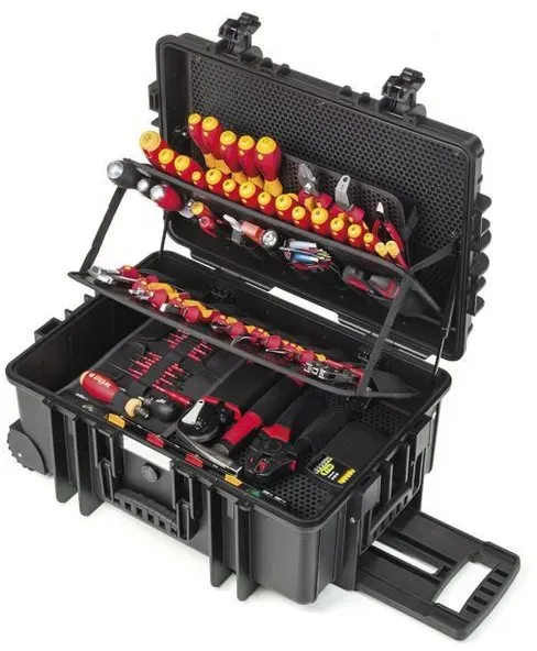 Wiha Werkzeugkoffer Werkzeug Set Elektriker Competence XXL II gemischt115-tlg. im Koffer