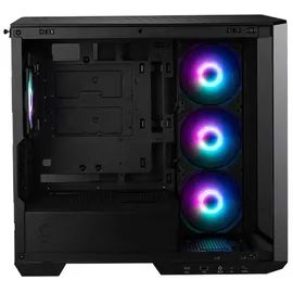 MSI MAG PANO M100R PZ Midi Tower Gaming Gehäuse, Echtglas Seitenfenster, Schwarz