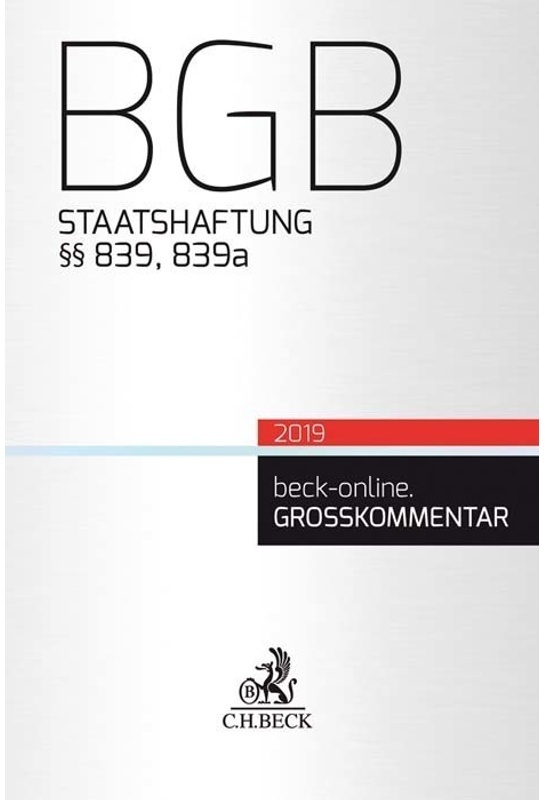 Beck-Online Grosskommentar / Bgb Staatshaftung, Gebunden