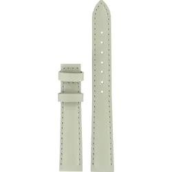 Tissot - Leder Prestigious Lederband Weiss 14/12mm, Ohne Schnalle T610038495 - genarbt,rind,weiß