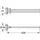 Grohe Essentials Handtuchhalter 2-armig Grau/Silber 40371DC1