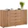 Wiemann Kombikommode 141 x 86 x 43 cm Braun