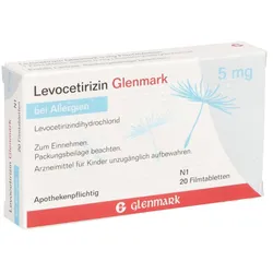 Levocetirizin Glenmark 5mg