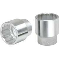 KS Tools 1" 12-kant-Stecknuss, kurz, 3"